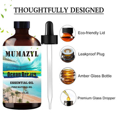 Glass dropper for Ocean Breeze essential oil