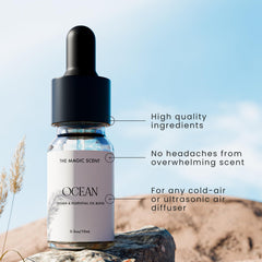 Miami-made Ocean Diffuser Oil bottle