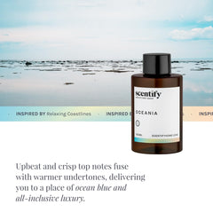 Oceania diffuser oil in a calm room ambiance