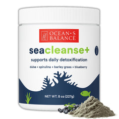 Ocean's Balance Seacleanse+ 8oz detox powder jar