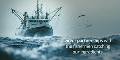 Oceanutra sustainability seal with wild Antarctic supply chain