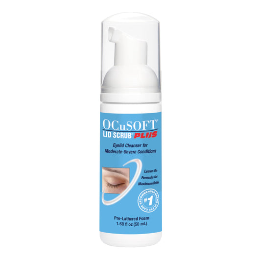 OCuSOFT Lid Scrub PLUS Foam bottle front view