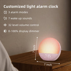Odokee compact-design bedside clock blending style with functional features.