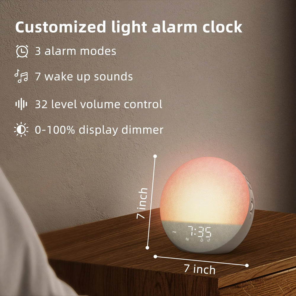Odokee Sunrise Alarm Clock family-friendly design for routines