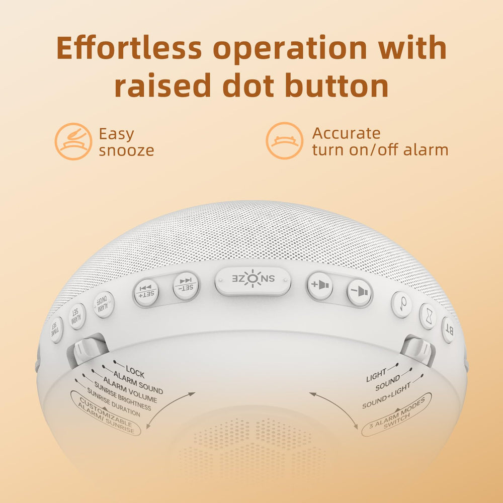 Odokee Sunrise Alarm Clock sunset light helps gentle evening wind-down
