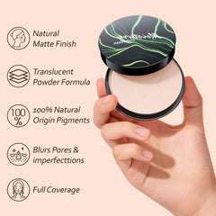 OETUIOW Matte powder finish stays comfortable longer.