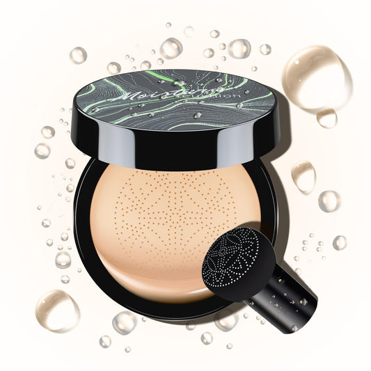 OETUIOW Mushroom Head CC Cream bottle for long-lasting even color.