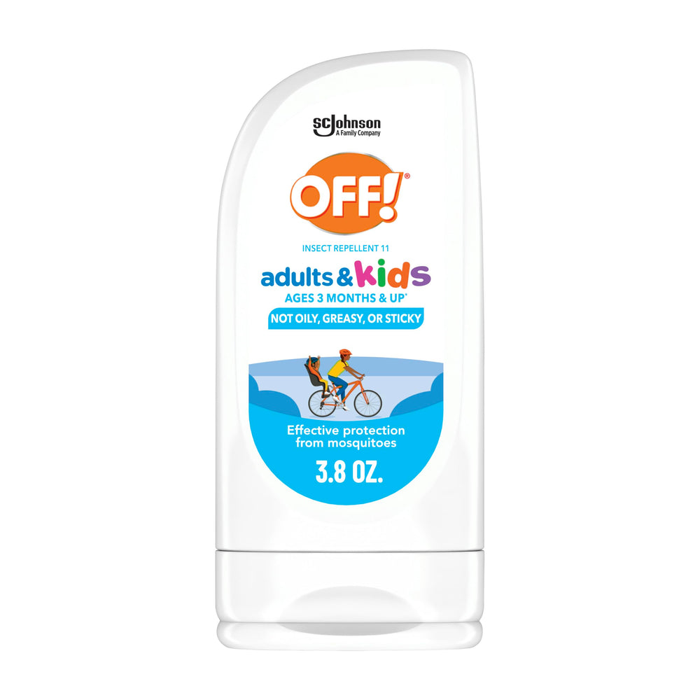 OFF! bug repellent lotion bottle for family protection against mosquitoes