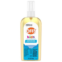 OFF! Kids Insect Repellent Spray provides up to 90 minutes of protection.