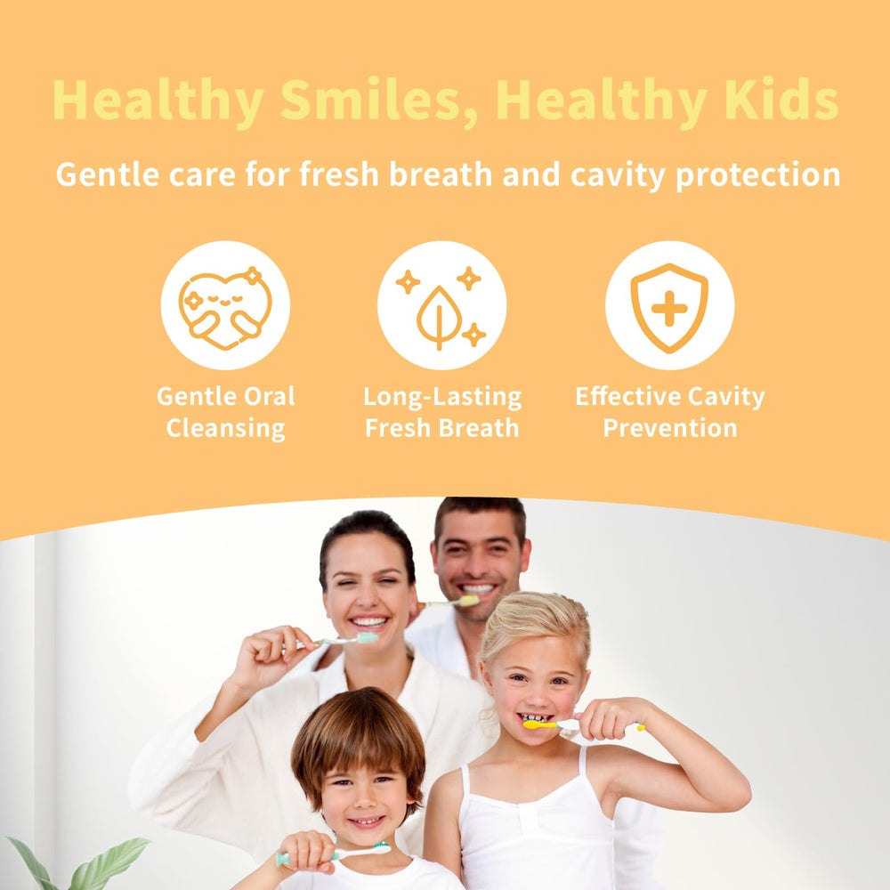 Kid-approved fruit-flavored mouth spray for easy oral care
