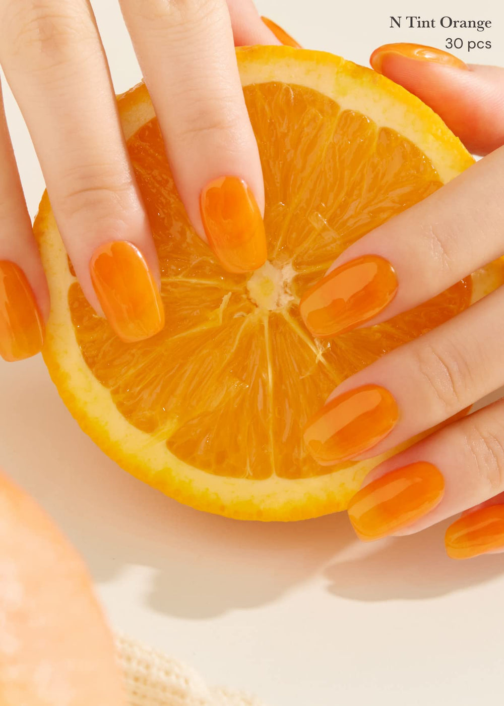 ohora N Tint Orange long-lasting gel effect without chipping