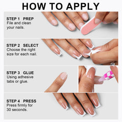 OIFEN removal tip illustration for gentle at-home removal of nails.