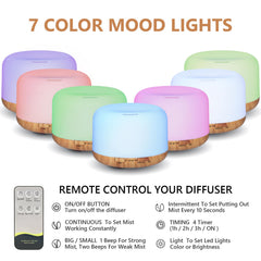 Remote control for diffuser up to 16.5 feet