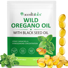 Oil of oregano softgel with black seed oil product image 1