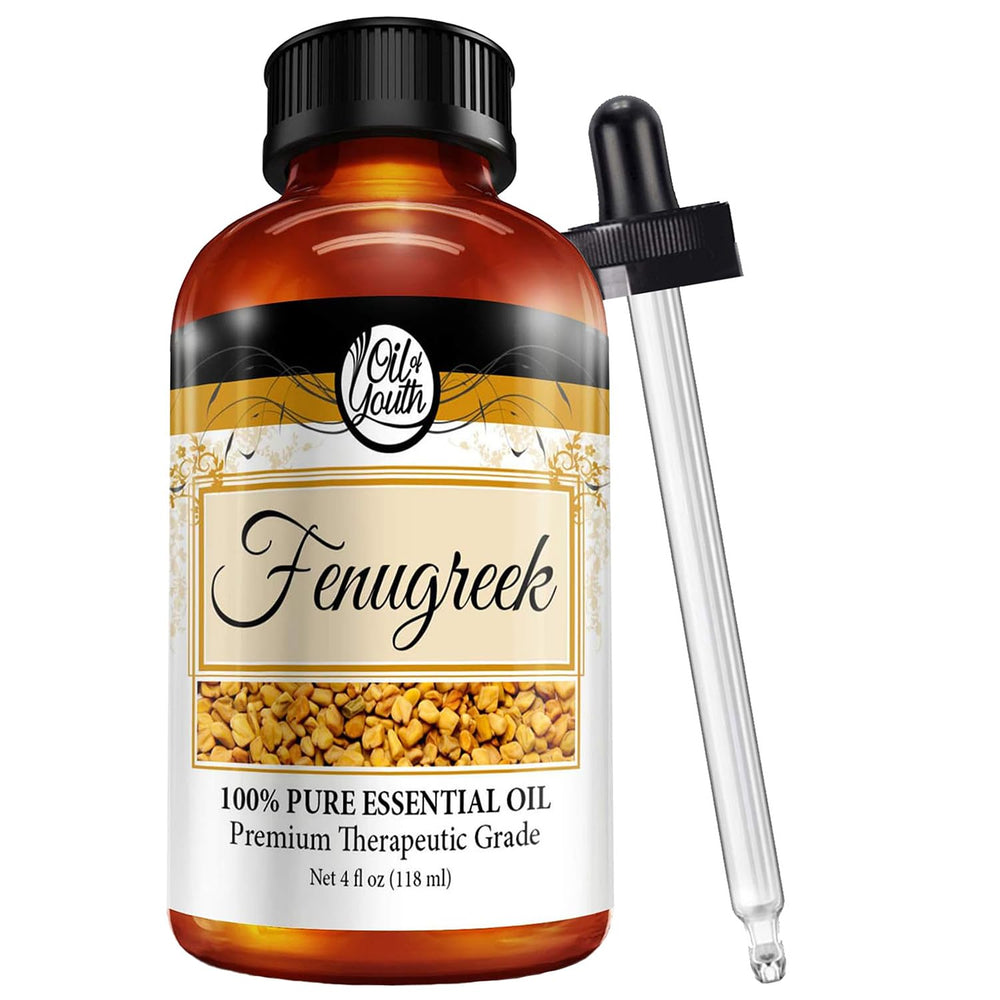 Oil of Youth Fenugreek Essential Oil 4 oz bottle