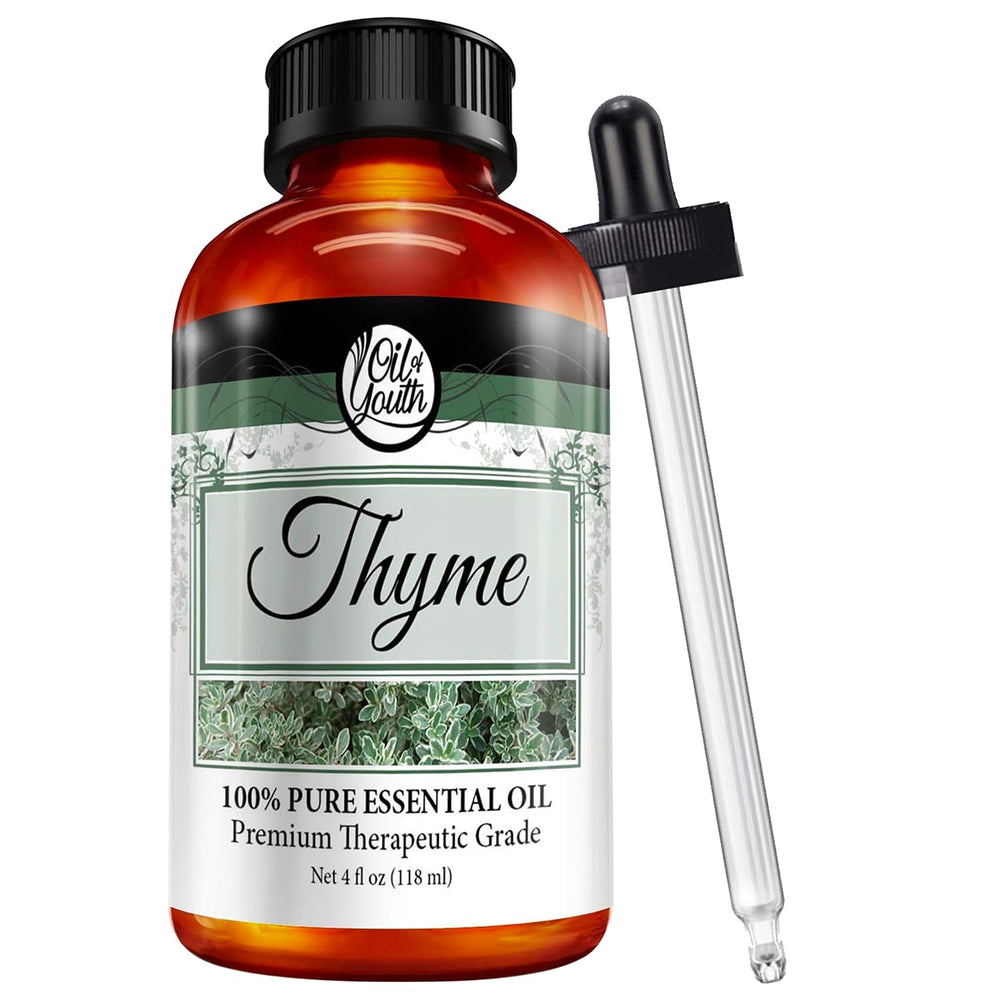 Oil of Youth Thyme Essential Oil 4 oz bottle