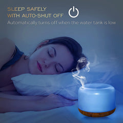 Oil diffuser auto-off feature