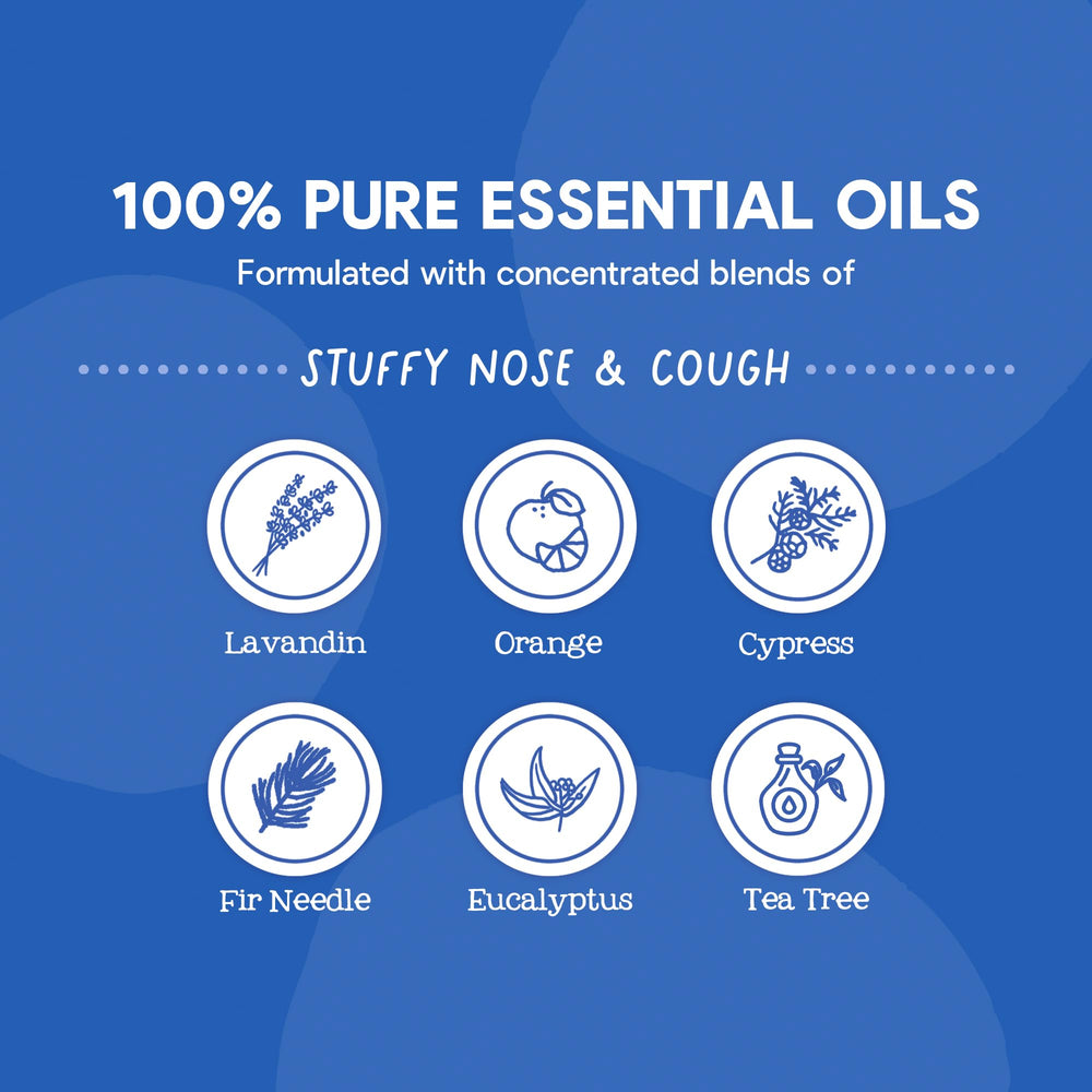 Applying Oilogic vapor chest rub to baby's chest