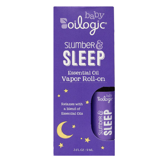 Oilogic Slumber & Sleep Roll-On bottle with easy roll-on applicator