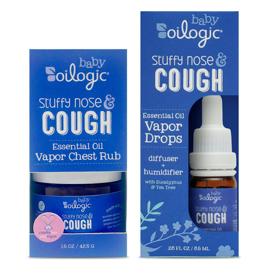 Oilogic Stuffy Nose & Cough Vapor Chest Rub for Baby