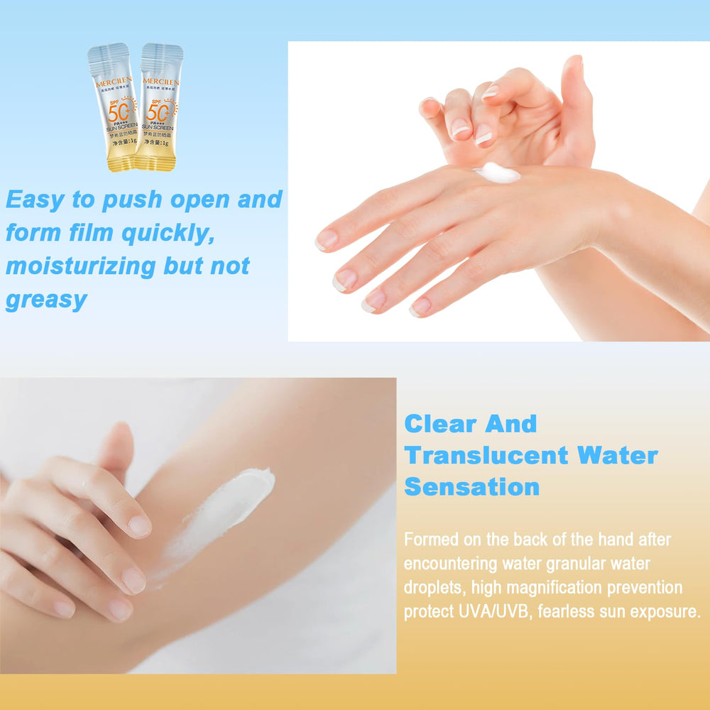 Okerker lightweight, non-greasy finish absorbs quickly under makeup.