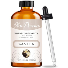 Ola Prima Vanilla Essential Oil 4 oz bottle