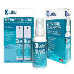 OLabs Dry Mouth Spray mint 1.5 oz bottle