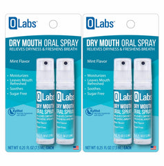 Olabs Dry Mouth Spray packaging label and brand