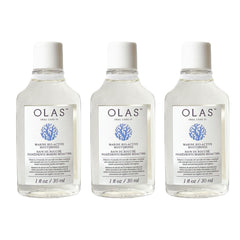 OLAS Alcohol Free Mouthwash bottle on white background