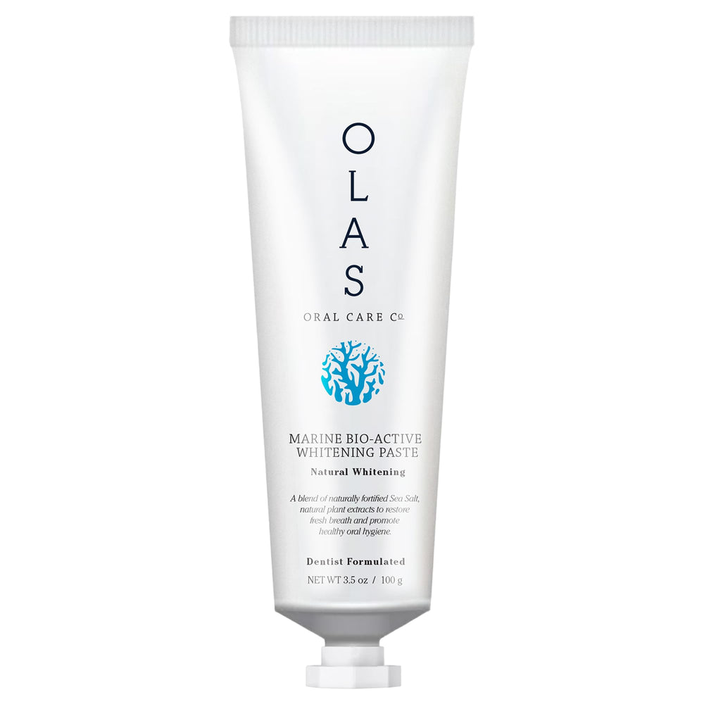 OLAS Marine Bio-Active Toothpaste tube on white background