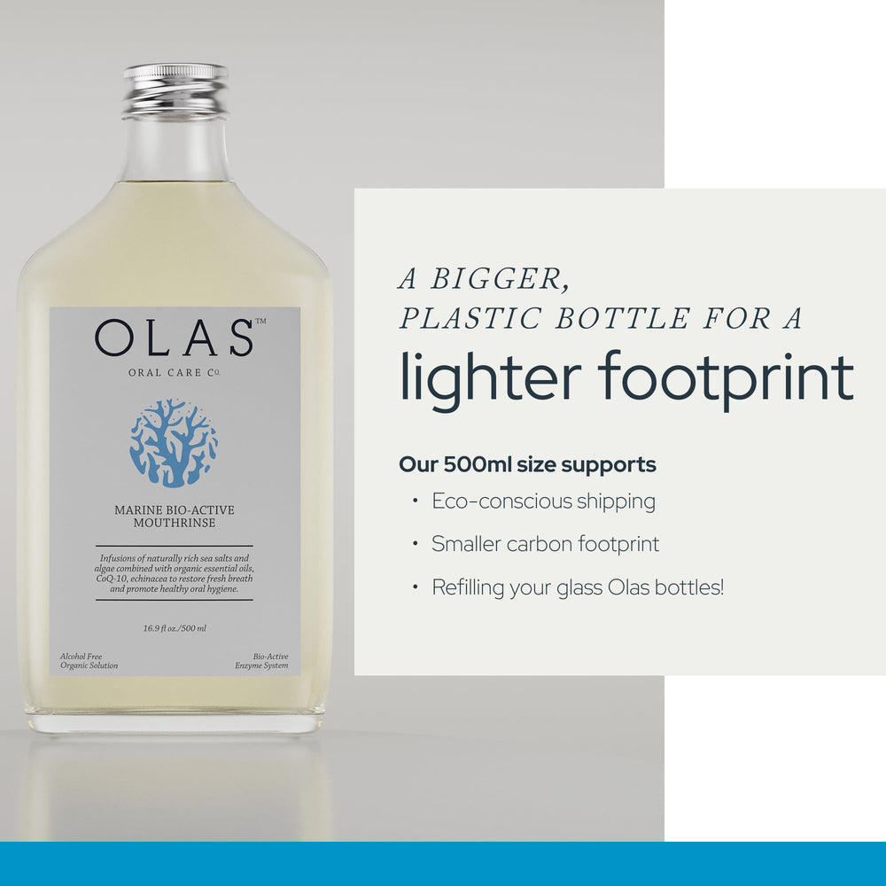 Marine complex ingredients including blue-green algae and seaweed for teeth and gums