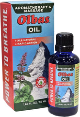 Olbas Massage and Aromatherapy Oil bottle with 1.65 fl oz