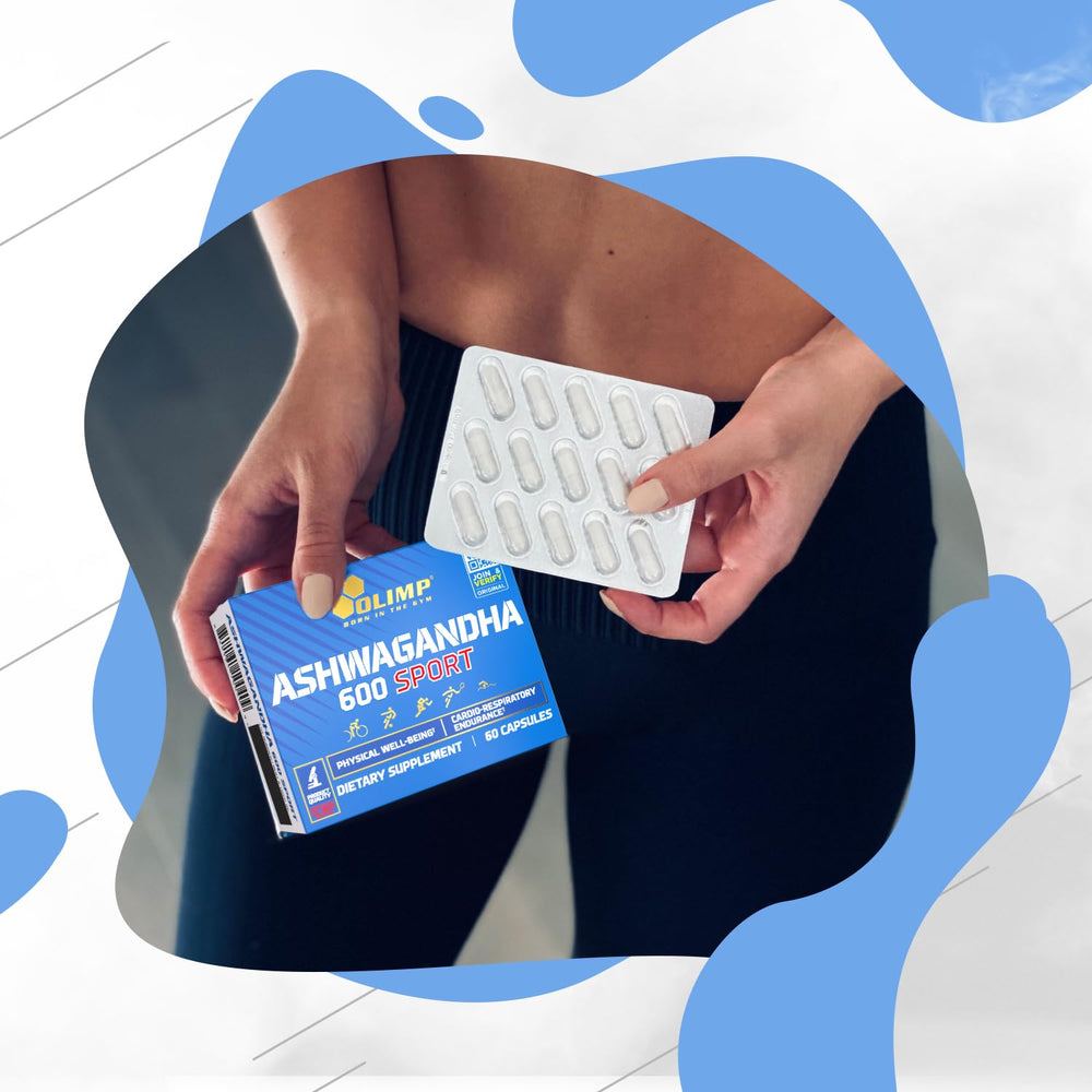 Capsules promoting energy and focus with Ashwagandha KSM-66