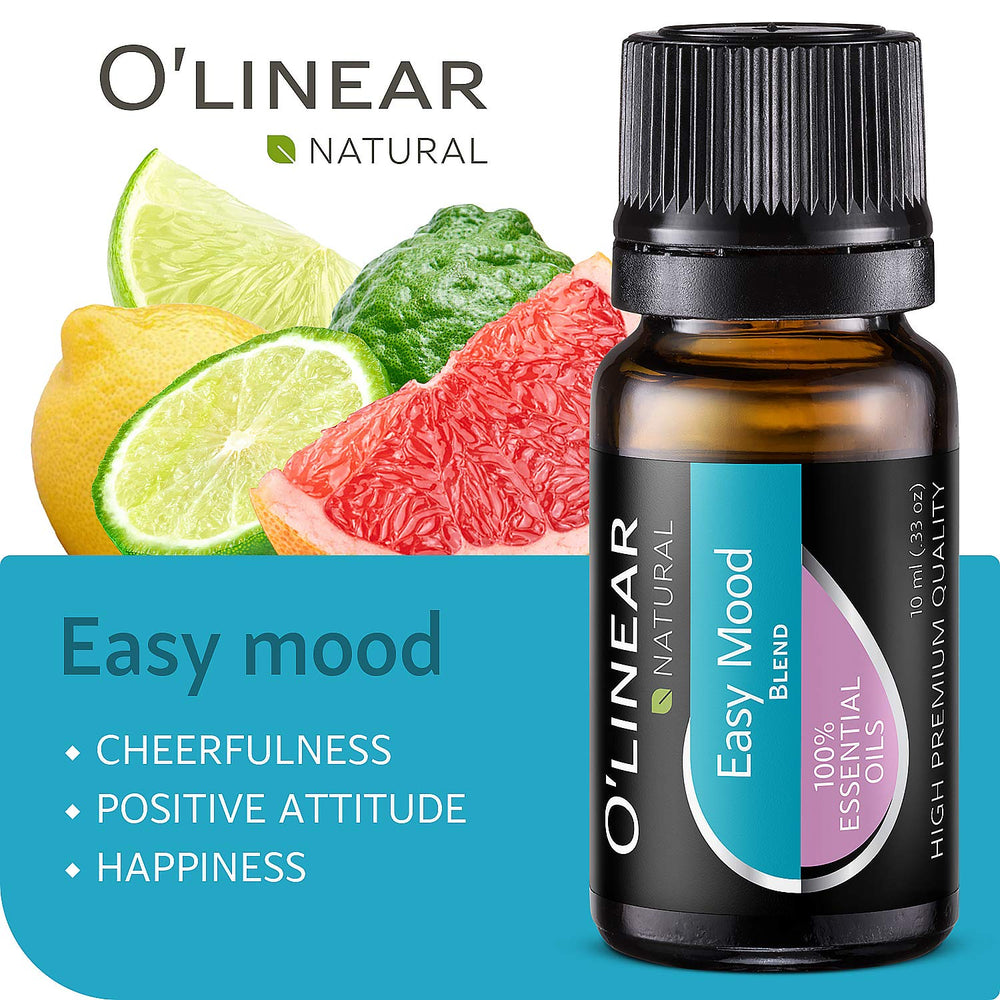 Aromatherapy diffuser with O'linear essential oils