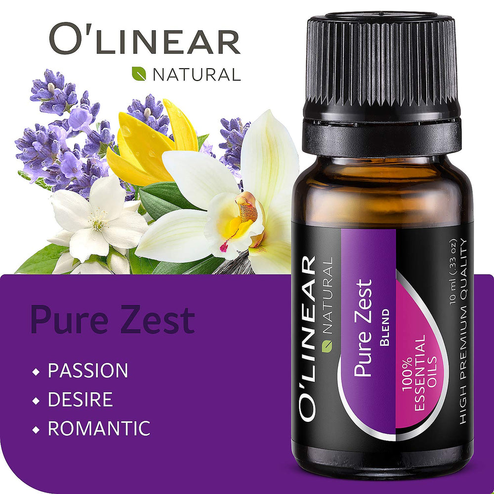 Home aromatherapy with O'linear essential oils in diffuser