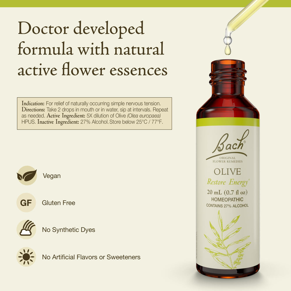 Olive energy restoration flower remedy image