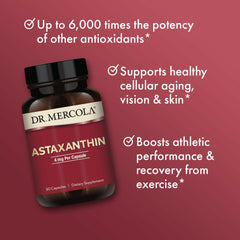 Astaxanthin in olive oil base for absorption