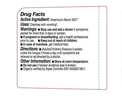 OLLOIS Arsenicum Album 30C Vegan-friendly homeopathic medicine