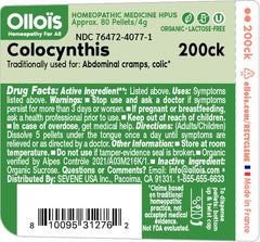 OLLOIS Colocynthis 200ck packaging box and labels