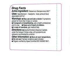 OLLOIS Gelsemium Sempervirens 30C organic homeopathic medicine bottle with 30C designation
