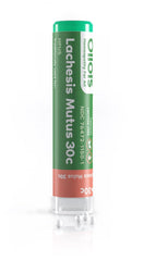 Front view of OLLOIS Lachesis Mutus 30C 80 pellets pack