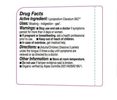 OLLOIS 30C homeopathic medicine packaging label