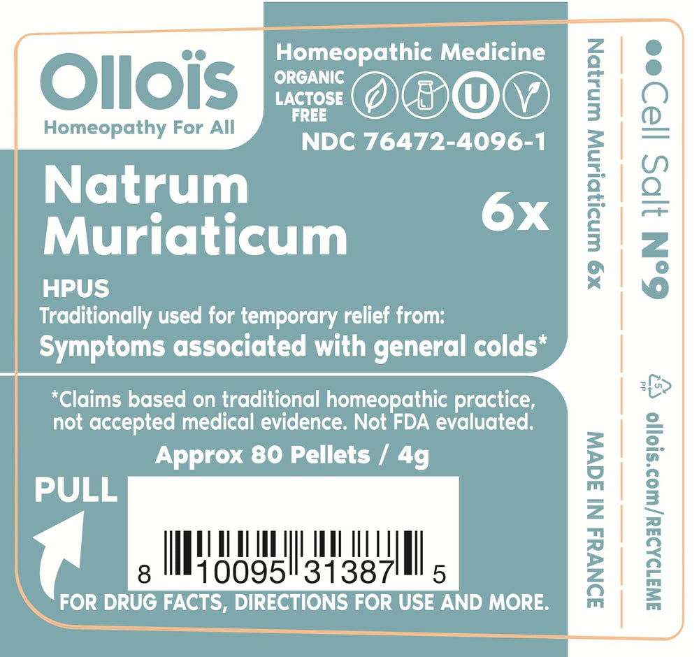 OLLOIS Natrum Muriaticum 6X cell salt pellets - image 2