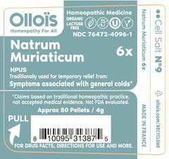 OLLOIS Natrum Muriaticum 6X cell salt pellets - image 2