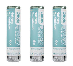 OLLOIS Natrum Muriaticum 6X cell salt 9 pack hero image