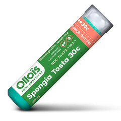 Product pack of OLLOIS Spongia Tosta 30C with 80 pellets