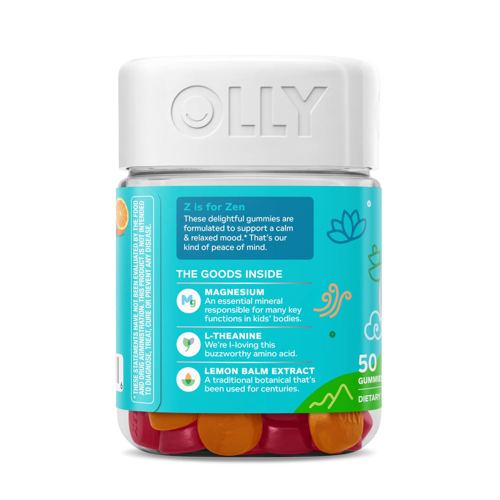 Close-up of Chillax gummies showing gummy texture