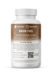 Front view of OM Mushroom Brain Fuel product packaging