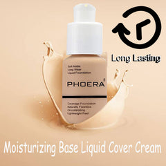 Omaky Phoera Foundation nude swatch shows smooth matte finish for subtle coverage.
