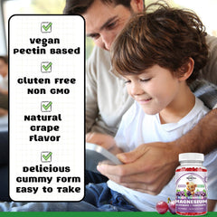 Label featuring algae-derived Omega-3, Vitamin D3 and Vitamin B6 for absorption.